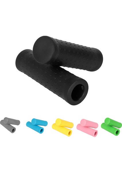 Çift Kauçuk Gidon, Kaymaz Ergonomik Gidon, Konforlu Scooter Gidon Kapak Aksesuarları Siyah (Yurt Dışından) fiyatları