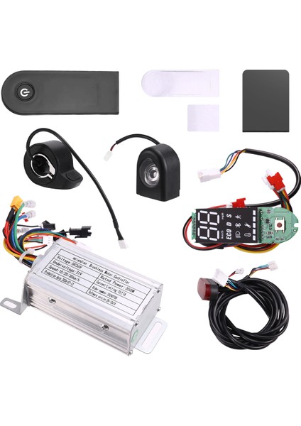 36V 350W Fırçasız Kontrolör+Bluetooth Metre+Işık+Hızlandırıcı+Xiaomi M365/M365 Pro Electric Scooter Için Kapak Kiti (Yurt Dışından)