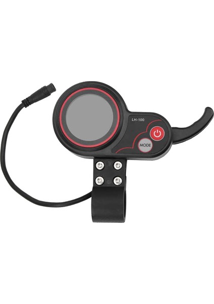 LH100 Gösterge Tablosu 60V Elektrikli Scooter LCD Elektrik Scoter/ebıke LCD Ekran Hız Göstergesi Için Gaz Kelesi Metre 6pin (Yurt Dışından) fiyatları