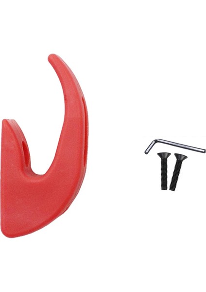 Xiaomi M365 Pro 1s Pro 2 Elecric Scooter Için Vidalı Alet Parçaları Ile Kırmızı Ön Kanca Askı Gidonu (Yurt Dışından)