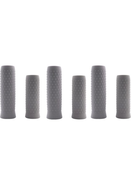 Gri 3 Çift G30 Max Uzun ve Kısa Silikon Tutamaklar Silikon Tutamaklar (Yurt Dışından)