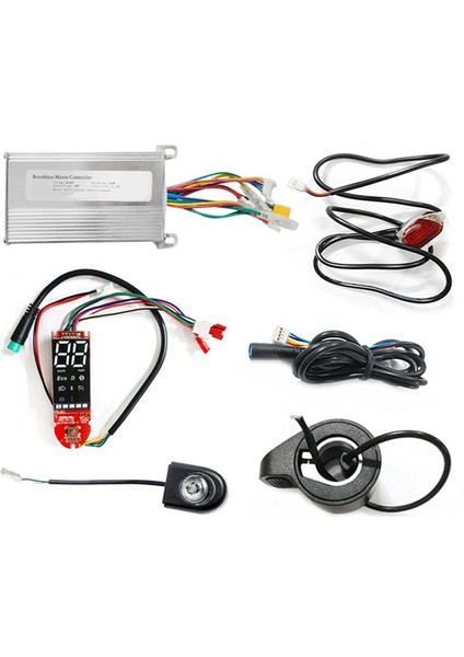 Forxiaomi M365 36V350W Elektrikli Scooter Denetleyici Seti Bluetooth Sürüm Dijital Ekran Ölçer (Yurt Dışından)