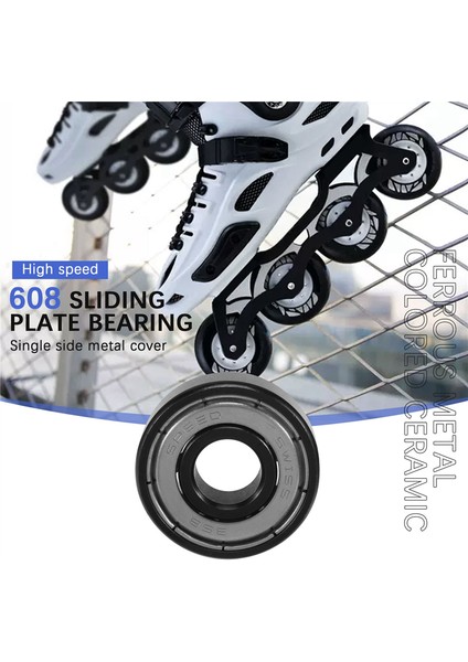 16PCS Seramik 608 Rulmanlar 8X22X7MM Abec-11 Hibrit 6 Beyaz Zro2 Toplar Kaykay Yatağı Sıralı Silindir (Yurt Dışından) indirimleri