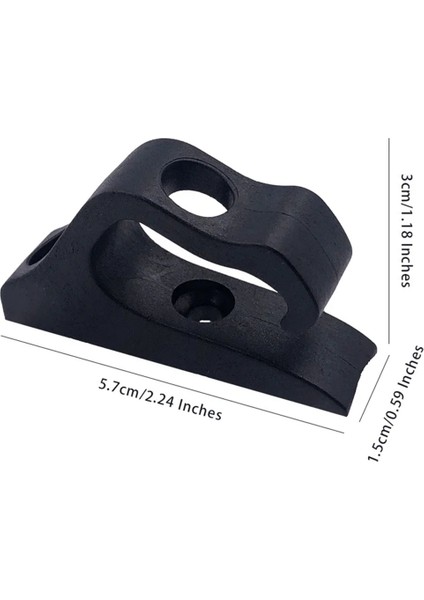 M365/1S/PRO Electric Scooter Aksesuarları Scooter Çantası Çift Pençe Kanca Çantaları Kavrama Depolama Sahibi Raf A (Yurt Dışından) fırsatları