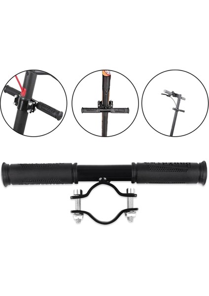 Mobil Scooter Için Scooter Sap Güvenlik Arm Emniyeti, M365 Nineb Ayarlanabilir Braket Siyahı Için Uygun Kaymaz Silikon (Yurt Dışından) fırsatları