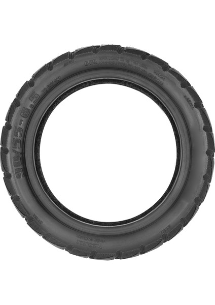 11 Inç Tuovt Kalın Aşınmaya Dayanıklı 90/55-6.5 Lastik Elektrikli Scooter Sürüş Off-Road Vakum Lastiği (Yurt Dışından)