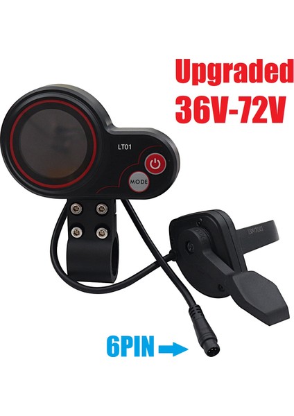 LT01 Kaabo Mantıs Için Başparmak Gaz Kelesi 36V-72V 6pin 8/10 Kaabo Kurt Savaşçısı Kaabo Wolf WARRIOR11 Elektrik Scooter (Yurt Dışından) fırsatları