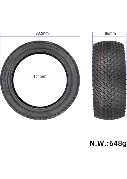 10X3.0-6.5 NINEBOTMAXG30 10 Inç Elektrikli Scooter Lastiği Için Vakum Lastiği 60/70-6.5 Yol Lastiği (Yurt Dışından) fiyatları