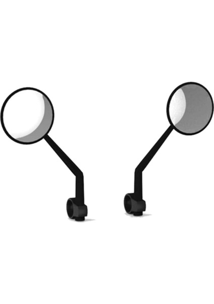 2pcs Dikiz Aynası Scooter Arka Görünüm Bisiklet Aynası Xiaomi 1s / M365 / Pro Ninebot Es1 2 3 Scooter Için Uyumlu (Yurt Dışından)