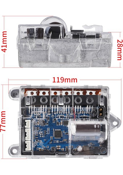 Xiaomi M365PRO/PRO2 Aksesuarlar Için Denetleyici Gösterge Tablosu Xiaomi M365 Pro Electric Scooter Xiaomi Scooter Aksesuarları (Yurt Dışından) fiyatları