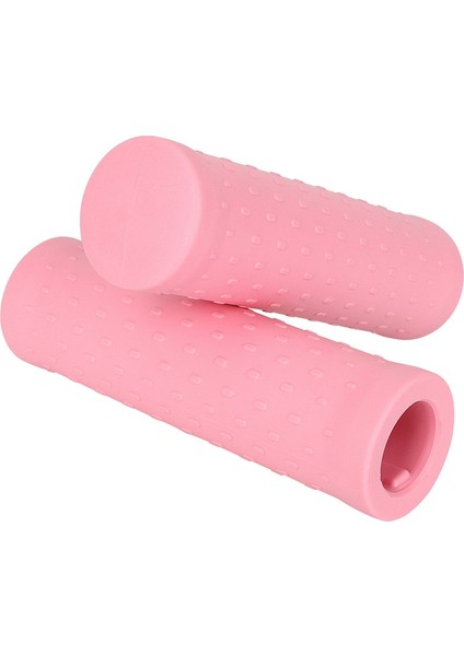 Çift Kauçuk Gidon, Kaymaz Ergonomik Gidon, Konforlu Scooter Gidon Kapak Aksesuarları Pembe (Yurt Dışından)