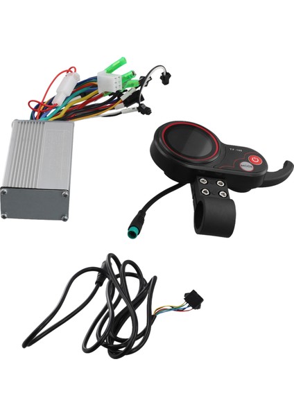 TF100 LCD Ekran Gösterge Tablosu 5PIN+36V/48V 350W Kontrolör Kiti Elektrikli Scooter Elektrik Bisikleti (Yurt Dışından) modelleri