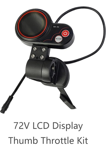 Qs-S4 72V Thumb Grottle LCD Ekran Kiti Yalnızca Sıfır 11X Elektrikli Scooter 6pin Ekran Aksesuarları (Yurt Dışından) indirimleri