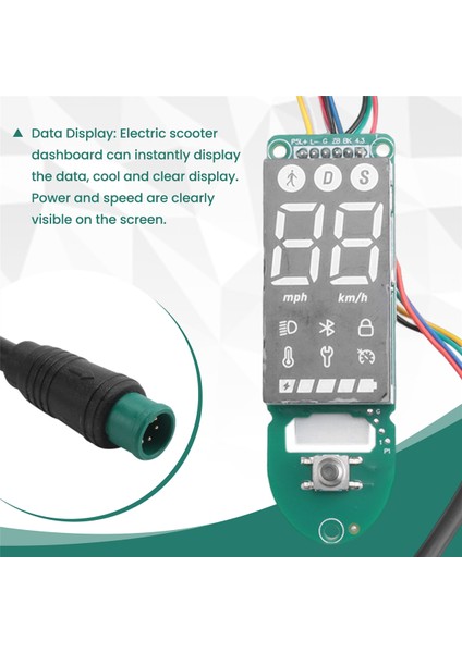 Xiaomi Mi 3 Lite Kick Scooter Panel Devre Kartını Değiştirme Ekran Aksesuarları Için Elektrikli Scooter Gösterge Tablosu (Yurt Dışından) indirimleri