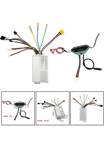 Iscooter E9T Elektrikli Scooter Bisiklet Değiştirme Aracı Için Elektrikli Scooter Denetleyici 17A 36V (Yurt Dışından) fiyatları