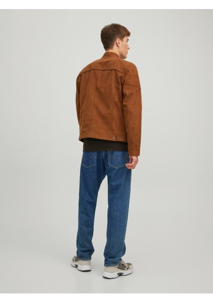 Erkek Siyah Kot Ceket – Suni Deri Detaylı, Şık ve Düz Desenli Günlük Erkek Ceket Modeli indirimleri