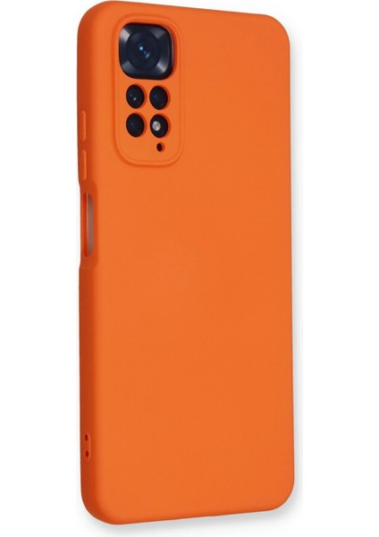 Xiaomi Redmi Note 11 Kılıf Nano Içi Kadife Silikon - TURUNCU-(5796) - BKS6716-8531 fiyatları