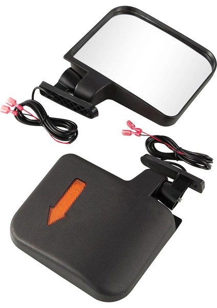 Golf Arabası Yan Aynaları LED Dönüş Sinyali Işığı Kulüp Arabası Ezgo Yamaha ve Diğer Golf Arabası Için (Yurt Dışından)