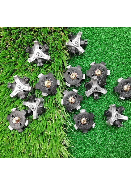 14PIECES Golf Ayakkabı Sivri Uçlar Iplik Golf Sivri Uçlar Vidası Golf Ayakkabı Sivri Uçları Çoğu Golf Ayakkabı Modelleri Için Kolay Değiştirme (Yurt Dışından) modelleri