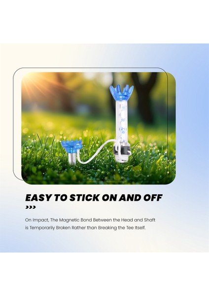 Manyetik Golf Tees 80MM Dayanıklı 360 Derece Rotasyon Tees Erkekler Için Kadın Golf Uygulama Eğitimi (Yurt Dışından) fiyatları