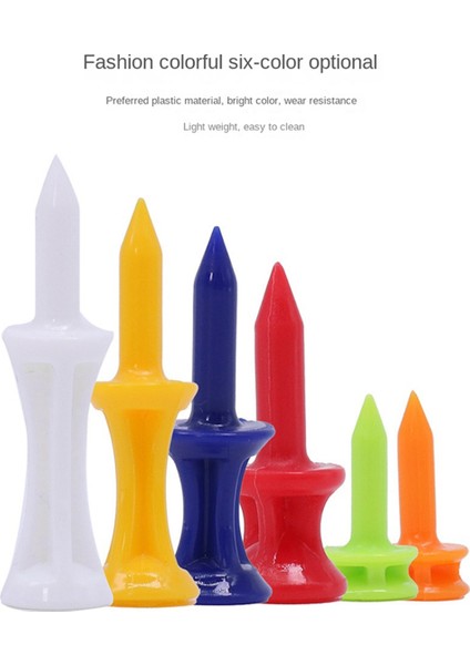 Golf Aksesuarları Fincan Tee Golf Tee Golf Limit Pimi Plastik Top Tutucu 43MM Sarı (Yurt Dışından) fırsatları