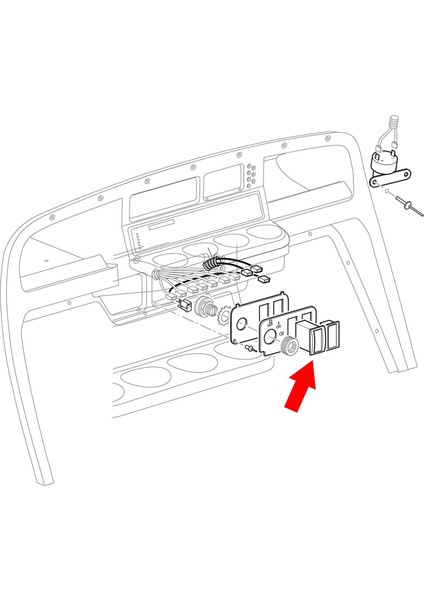 Ezgo Için 1 Pc Golf Arabası Için Ters Anahtar Montaj Ezgo Txt Pds 2003-UP, Parça Numarası 74323G01 74323-G01 (Yurt Dışından) fiyatları