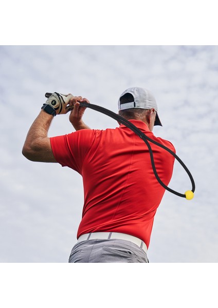 Golf Swing Rope Eğitim Yardımı Fitness Ekipman Trainer Uygulama Postür Düzeltici Egzersiz Yeni Başlayanlar Için Yardımcıole, A (Yurt Dışından)