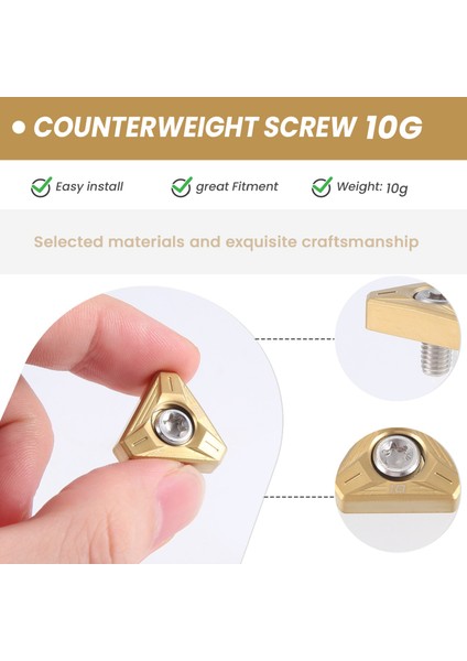 1pcs Golf Kulübü Kafa Ağırlıkları Ltdx Ltdx Max Sürücü Fairway Wood 10G (Yurt Dışından) indirimleri