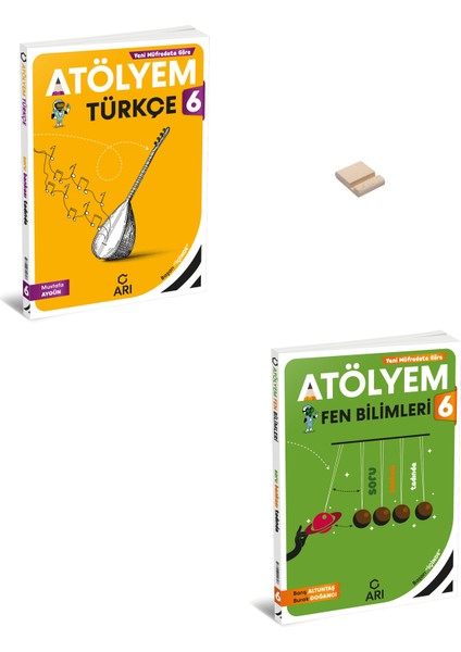 6. Sınıf Türkçe ve Fen Bilimleri Atölyem + Telefon Standı