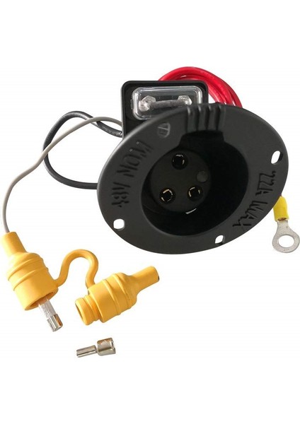 48V Şarj Cordu Fişi ve Şarj Cihazı Verin Ds Emsal Golf Arabaları 2000 Up, 101828901, 101802101, 103375501 (Yurt Dışından) modelleri