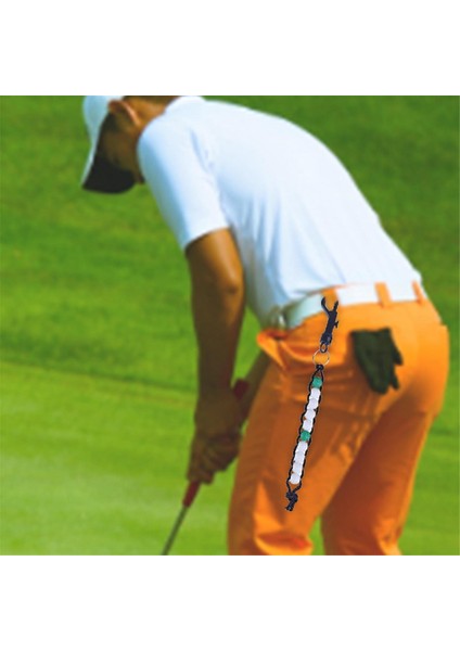 Siyah Golf Golcüsü Golf Boncuk Zincir Golcüsü Golf Puanlama Malzemelerini Taşımak Kolay (Yurt Dışından)