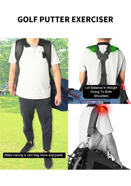 Golf Torbası Kayışı, Golf Torbası Kayışları Yedek Sırt Çantası Kayışları, Ayarlanabilir Dayanıklı Rahat Golf Taşıma Torbası Kayışı (Yurt Dışından) modelleri