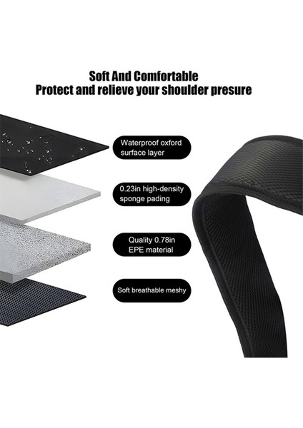 Golf Torbası Kayışı, Golf Torbası Kayışları Yedek Sırt Çantası Kayışları, Ayarlanabilir Dayanıklı Rahat Golf Taşıma Torbası Kayışı (Yurt Dışından) fırsatları