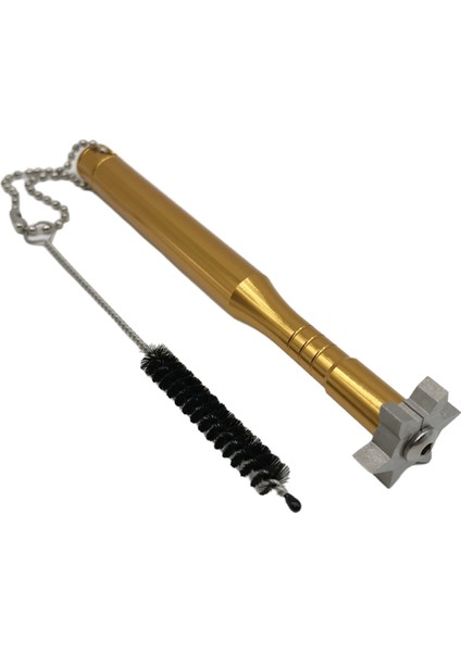 Golfs Club Grooves Cepirler Temizlik Fırçası Golf Kulübü Temizleyici Kulübü Onarım Ohroving Fırça Golf Aracı Altın (Yurt Dışından)