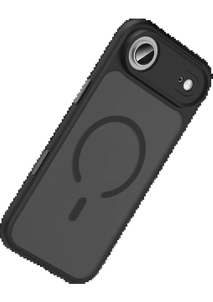 Apple iPhone 17 Air Megane Magsafe Kapak - SIYAH-(5796) - MCT4087-5899 fırsatları