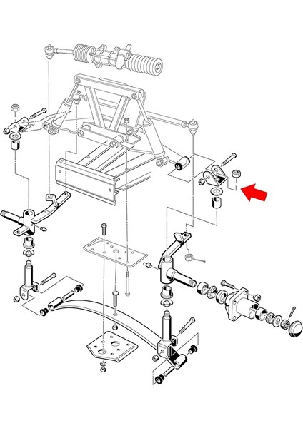 Delta Yukarı Clevis Club Araba Ds Gaz ve Elektrikli Golf Sepeti 1993+ Yerini 1016384 (Yurt Dışından) modelleri