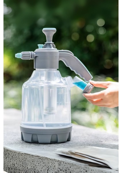 Cilalı Oto Şampuanı 5 kg ve 3 Lt Geniş Hazneli Köpük Pompası Seti ile Araç Köpükleme, Sünger Hediye fiyatları