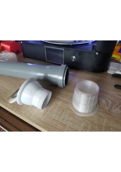 Yeni 50 mm Boruya Lavabo Çıkışı İçin Adaptör