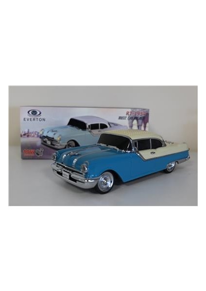 EVERTON RT-1954 Turkuaz Arabalı Bluetooth Fm-Usb-Tf-Aux Şarjlı Nostaljik Radyo modelleri