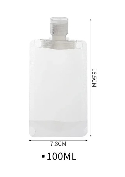 3 Adet 100ml Krem Şampuan Kabı Tekrar Kullanılabilir Set modelleri