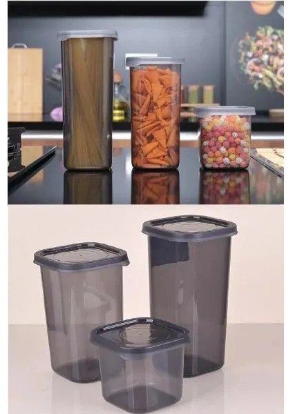 3 Boy Erzak Saklama Kabı fiyatları