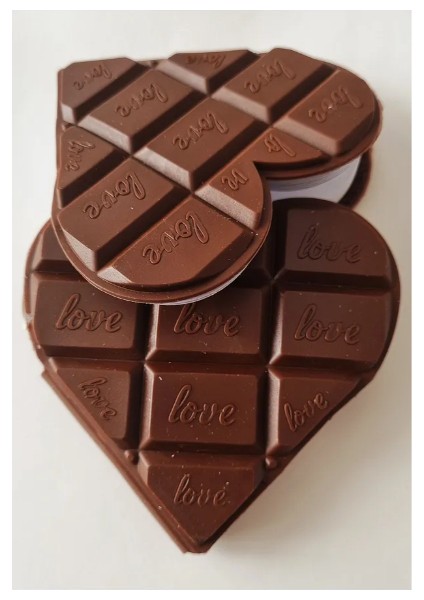 Kalp Tasarımlı Çikolata Not Defteri fiyatları