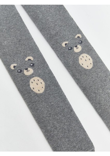 Beli Lastikli Kedi Baskılı Erkek Çocuk Havlu Külotlu Çorap (W5) fiyatları