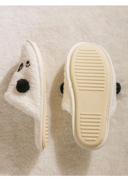 Hayvan Figürlü Pelüş Kadın Ev Terliği (W5) fırsatları