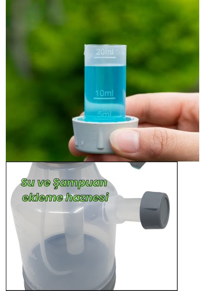 3 Lt Basınçlı Köpük Pompası, Mikrofiber Araba Yıkama Fırçası ve Silme Bezi – Araç Köpükleme Seti fırsatları