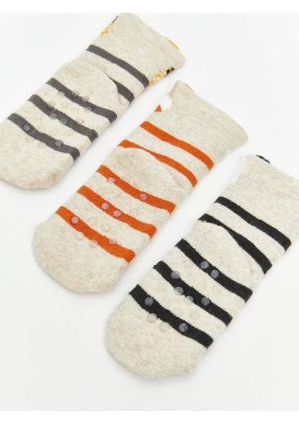 Baskılı Erkek Çocuk Havlu Soket Çorap 3'lü (W5) fırsatları