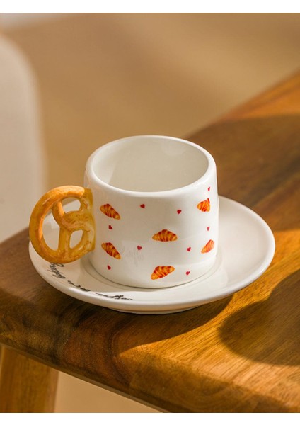 Karişik Baskılı 2 Kişilik Porselen Kahve Fincan Takımı 100 ml (W5) fiyatları