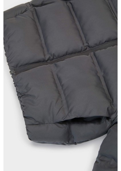 Erkek Bebek Kapüşonlu Fermuarlı Mont C6963A525AU fırsatları