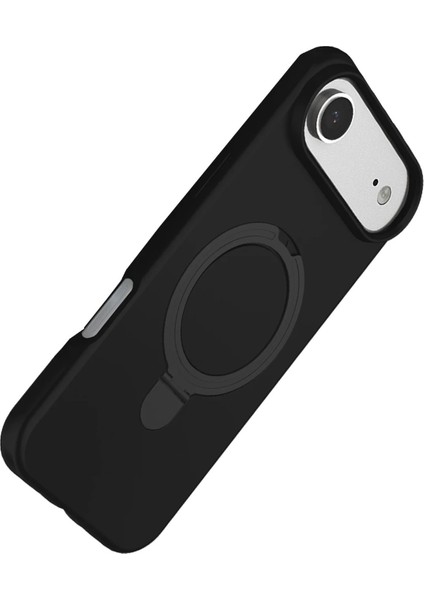 Apple iPhone 17 Air Regal Magsafe Standlı Kapak - SIYAH-(5796) - BKS6380-5751 fırsatları