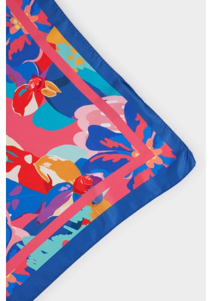 Kadın Çiçekli Fular W9842AZ25WN modelleri